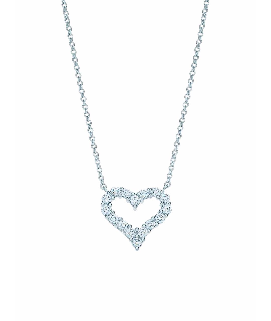 TIFFANY&CO Белое платиновое колье, фото 1