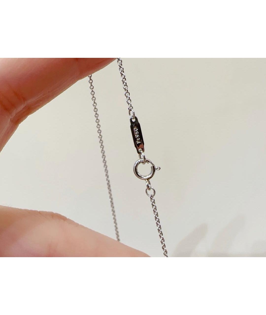 TIFFANY&CO Белое платиновое колье, фото 6