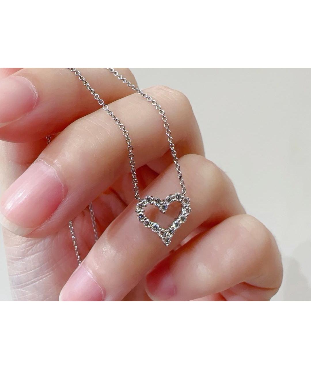 TIFFANY&CO Белое платиновое колье, фото 4