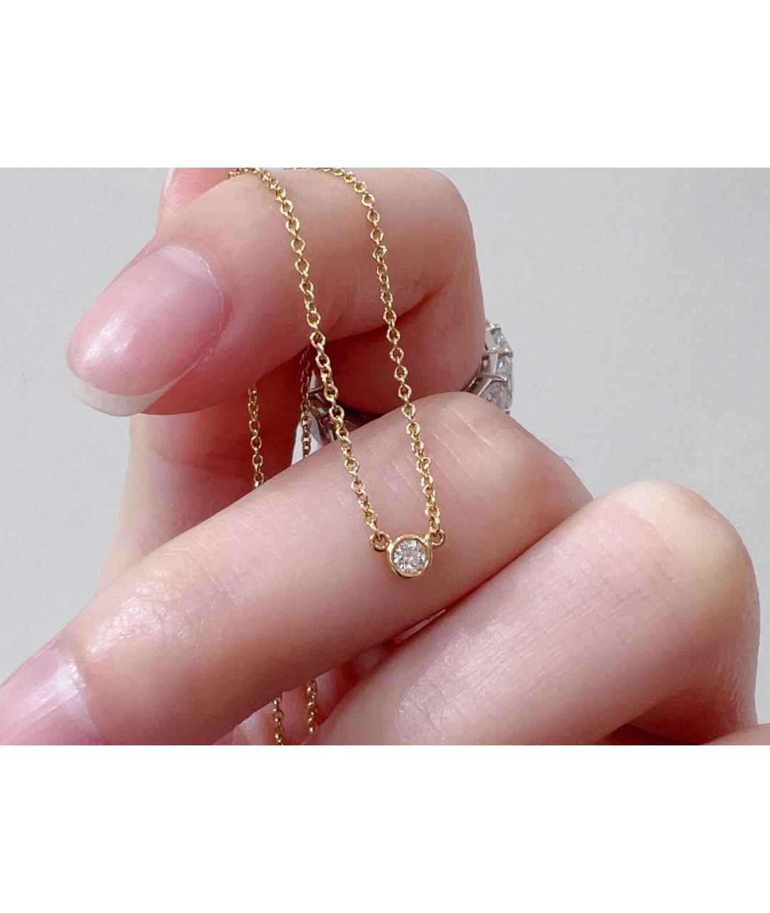 TIFFANY&CO Желтое колье из желтого золота, фото 3