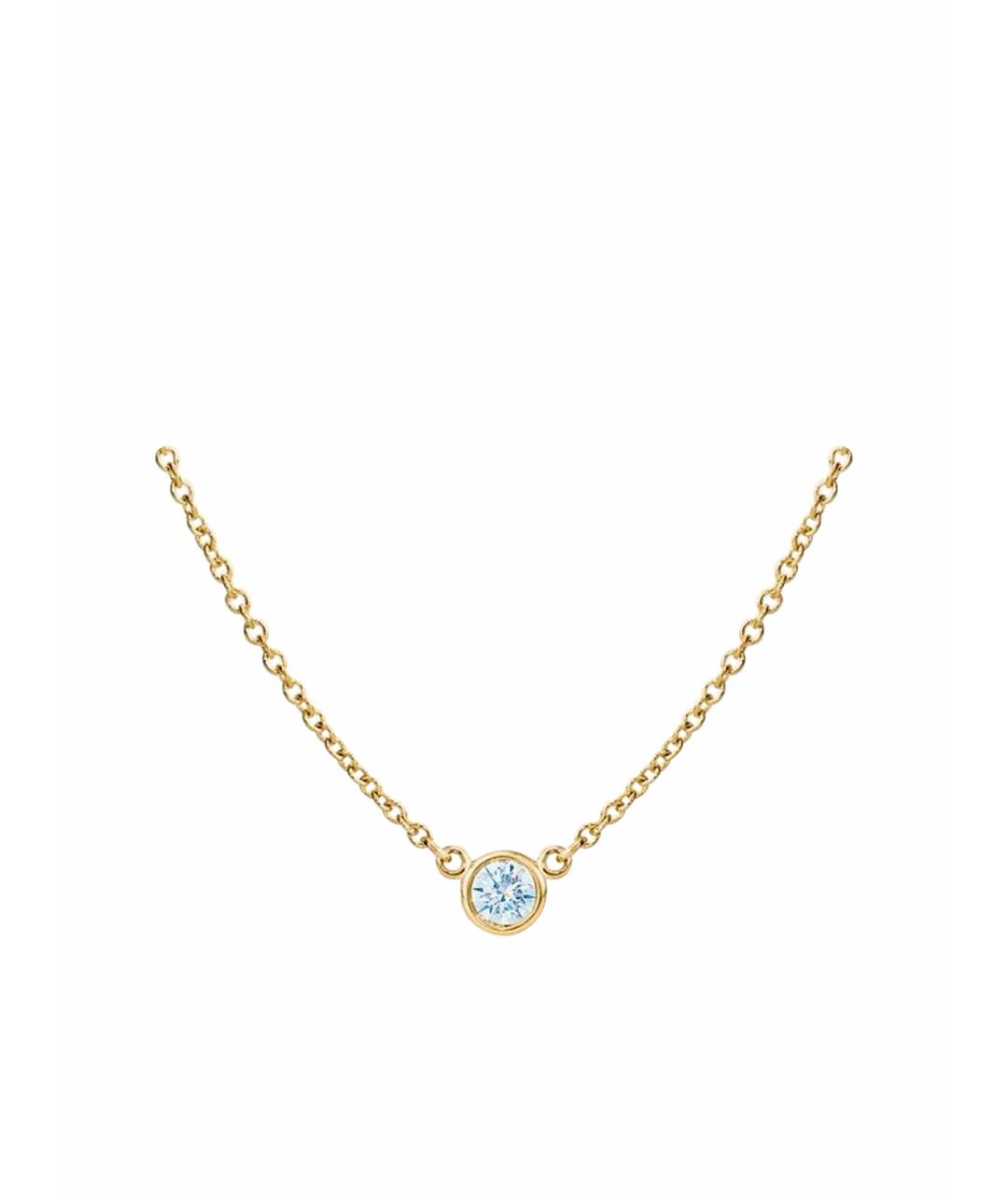 TIFFANY&CO Желтое колье из желтого золота, фото 1