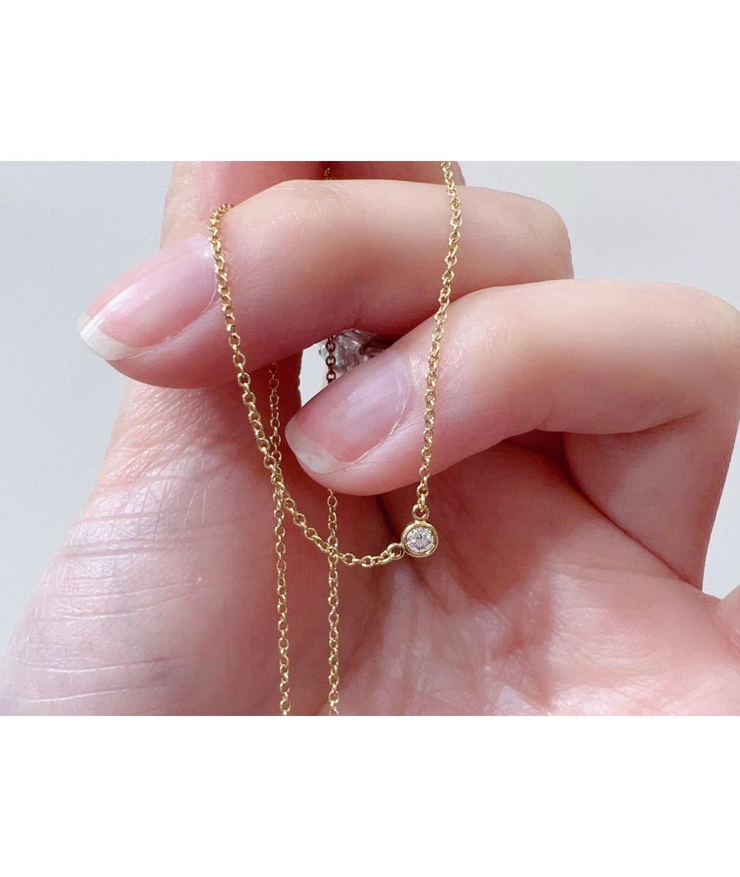 TIFFANY&CO Желтое колье из желтого золота, фото 5