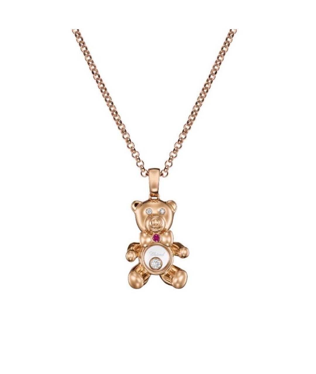 CHOPARD Розовое колье из розового золота, фото 9