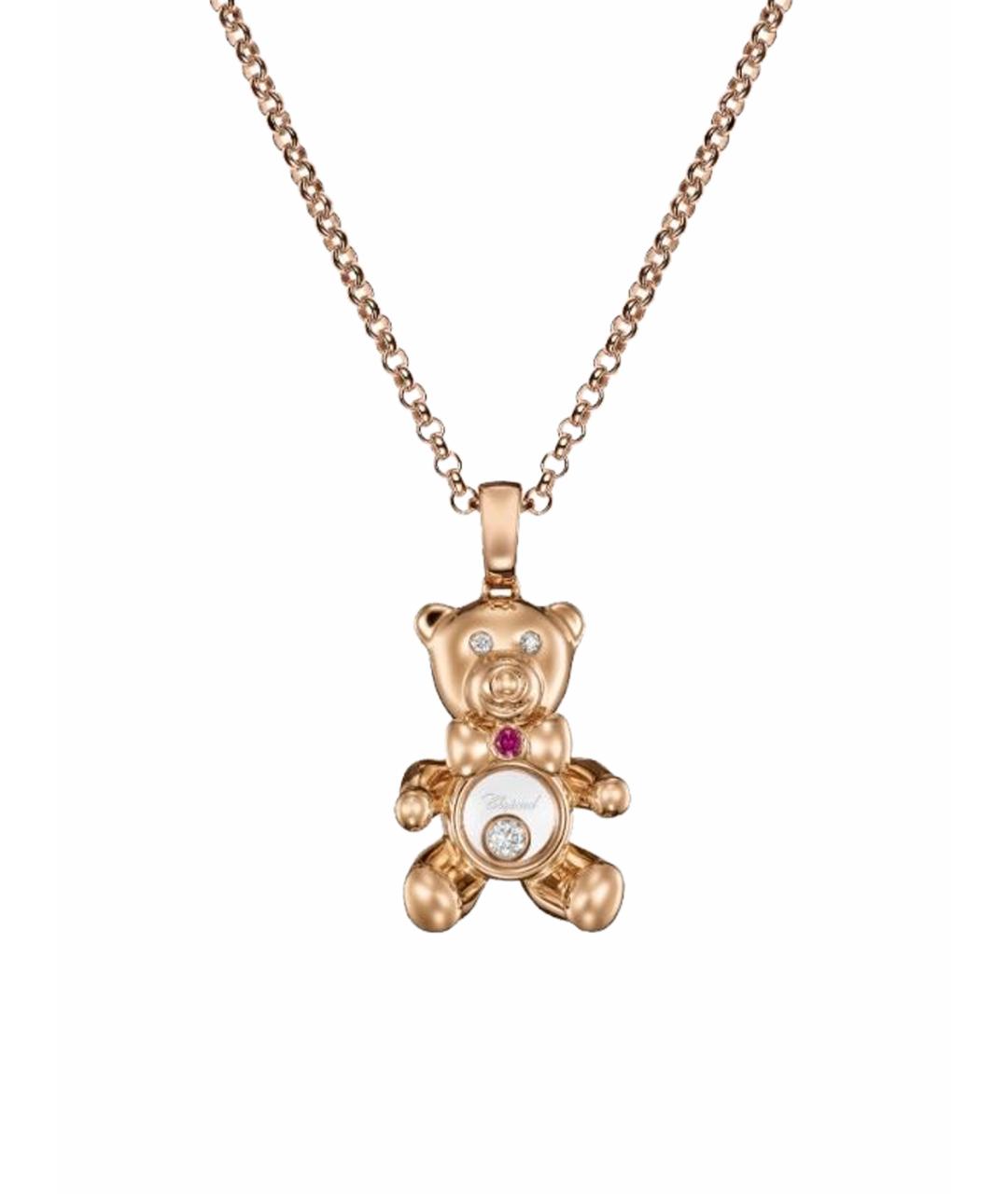 CHOPARD Розовое колье из розового золота, фото 1