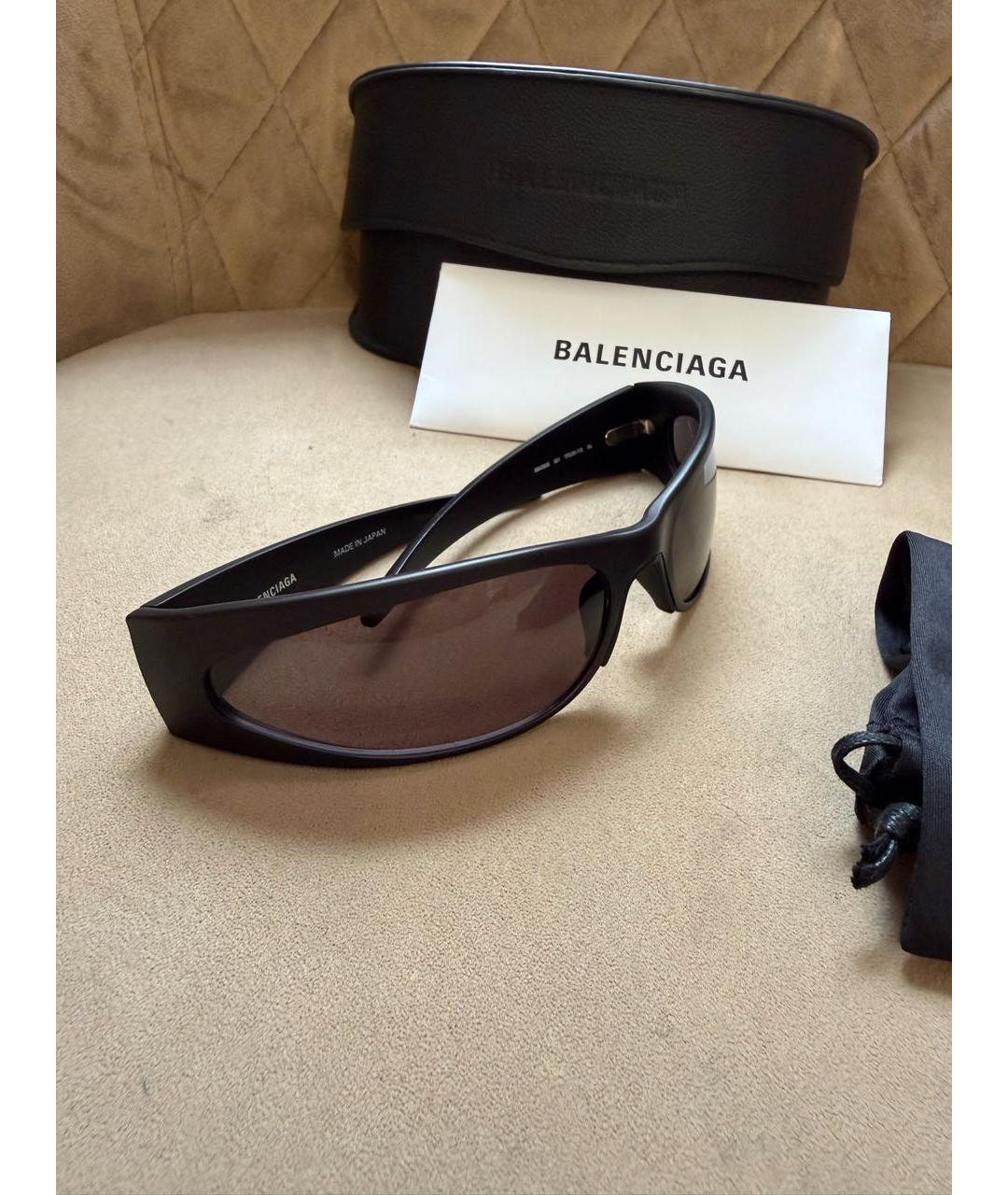 BALENCIAGA Черные солнцезащитные очки, фото 4