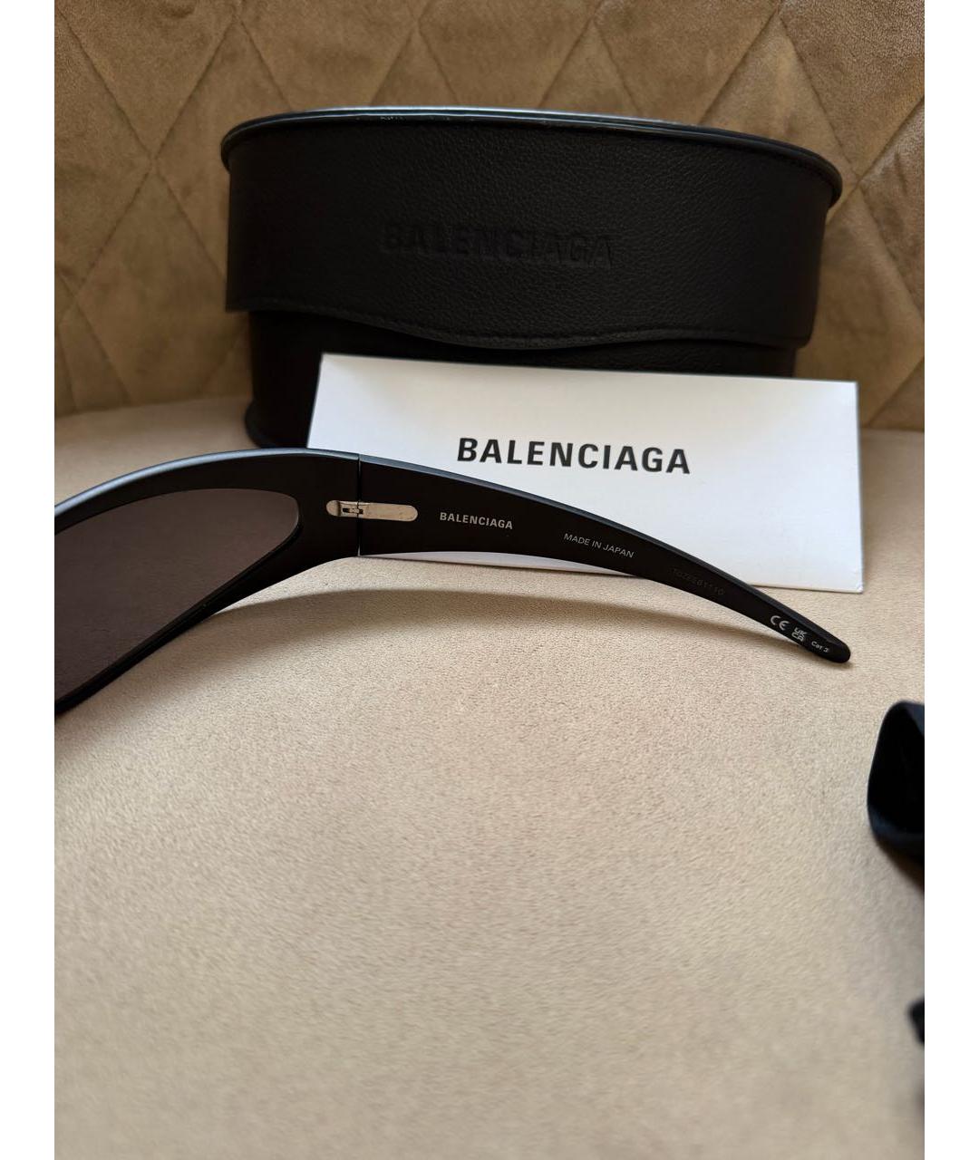 BALENCIAGA Черные солнцезащитные очки, фото 7