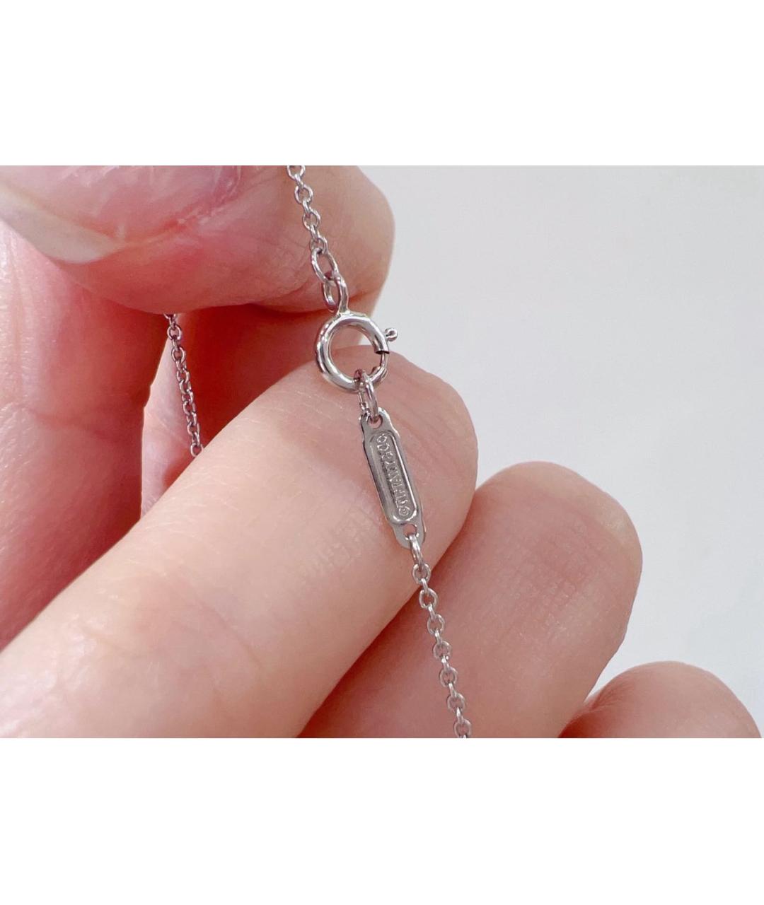 TIFFANY&CO Белое колье из белого золота, фото 7