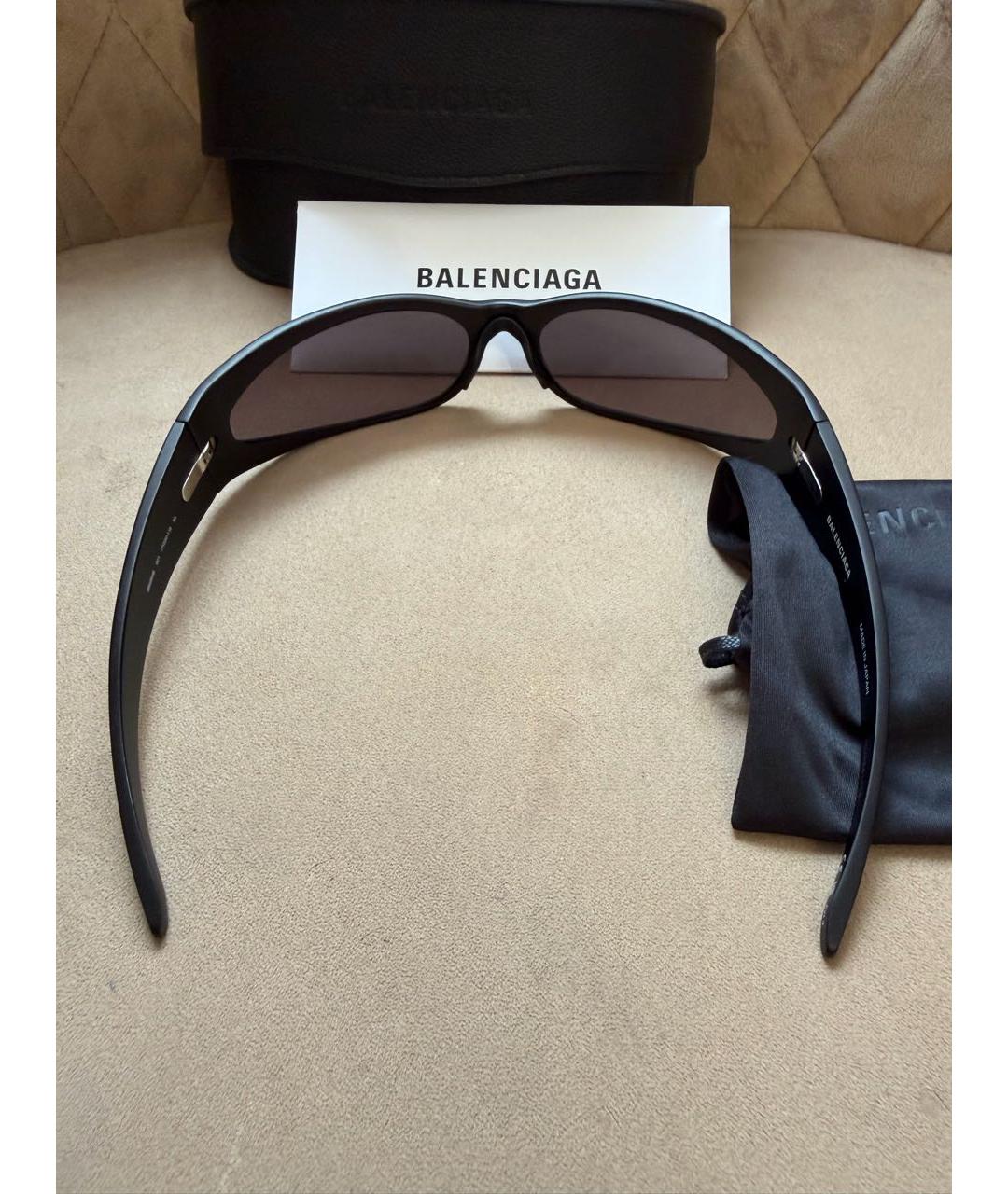 BALENCIAGA Черные солнцезащитные очки, фото 5