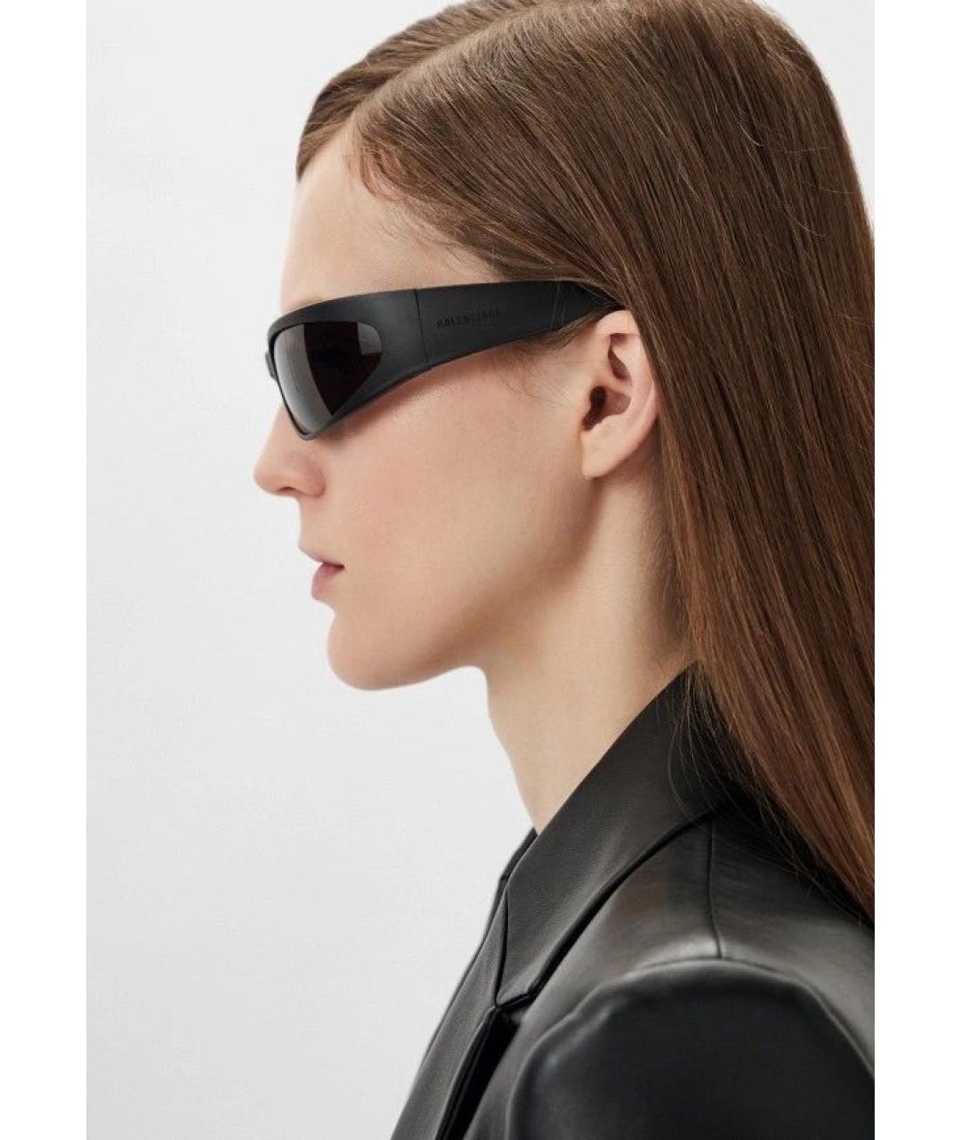BALENCIAGA Черные солнцезащитные очки, фото 8