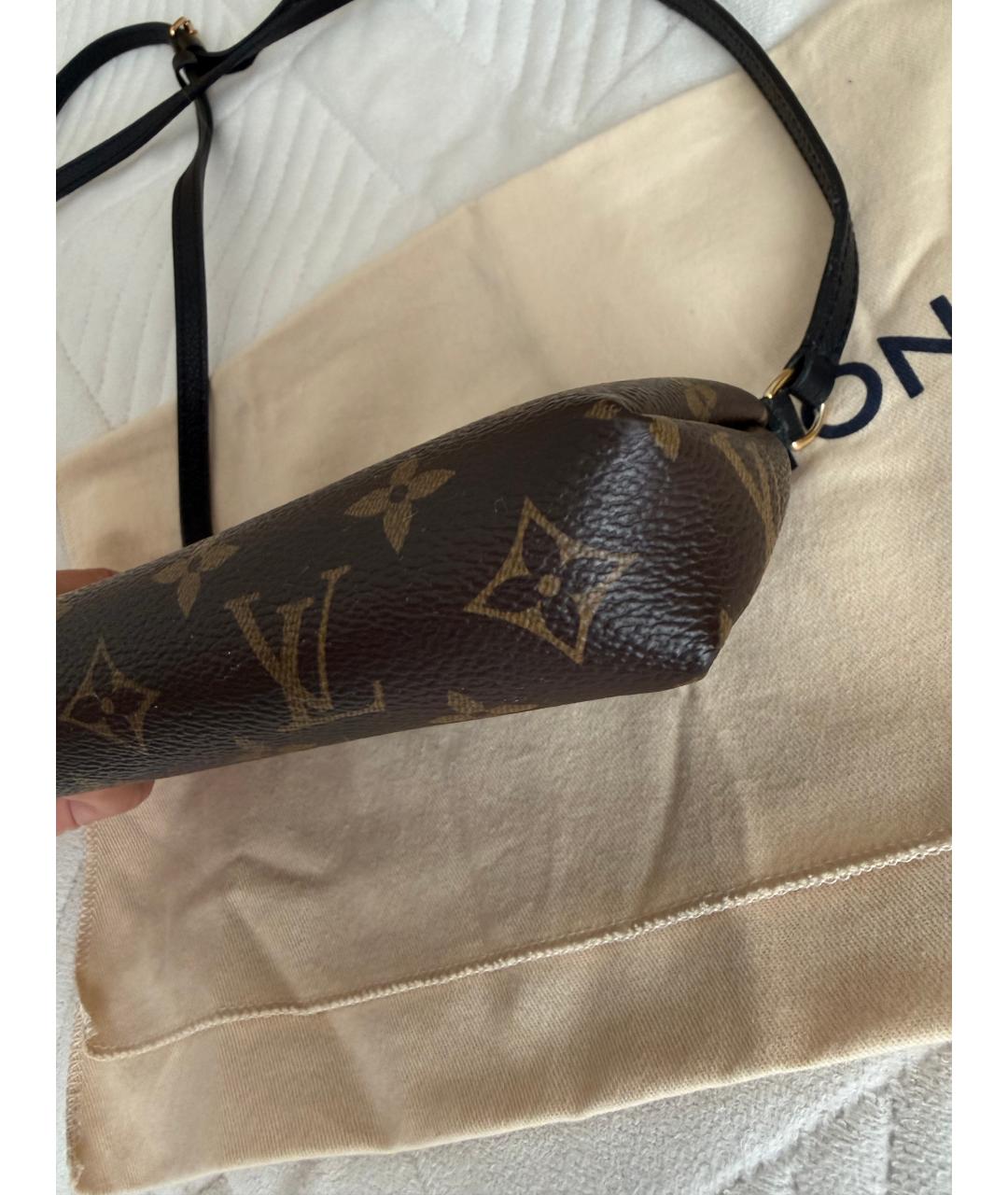 LOUIS VUITTON Коричневая сумка через плечо, фото 3