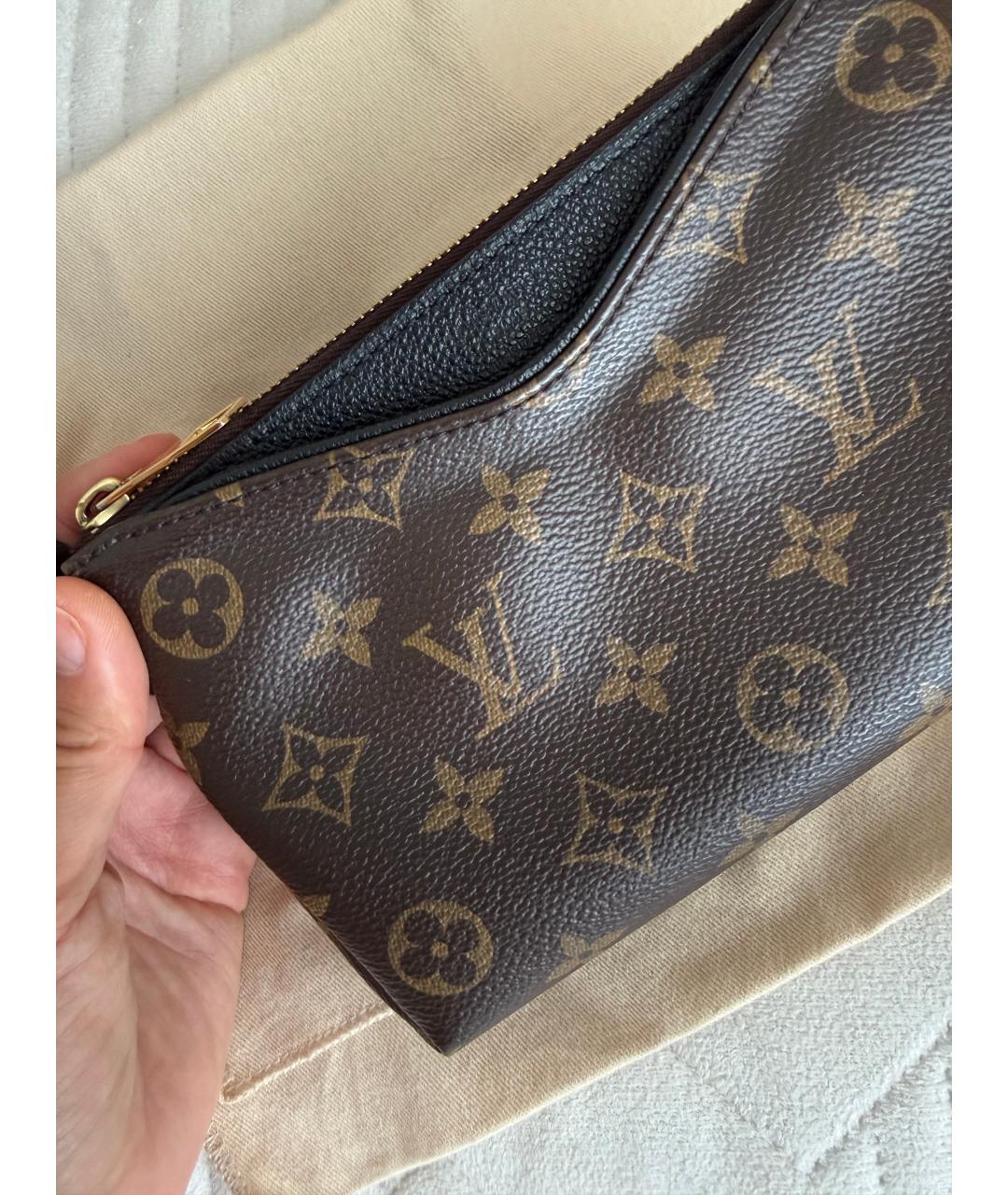 LOUIS VUITTON Коричневая сумка через плечо, фото 7