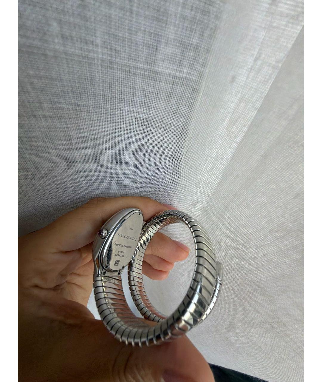 BVLGARI Серебряные часы, фото 3