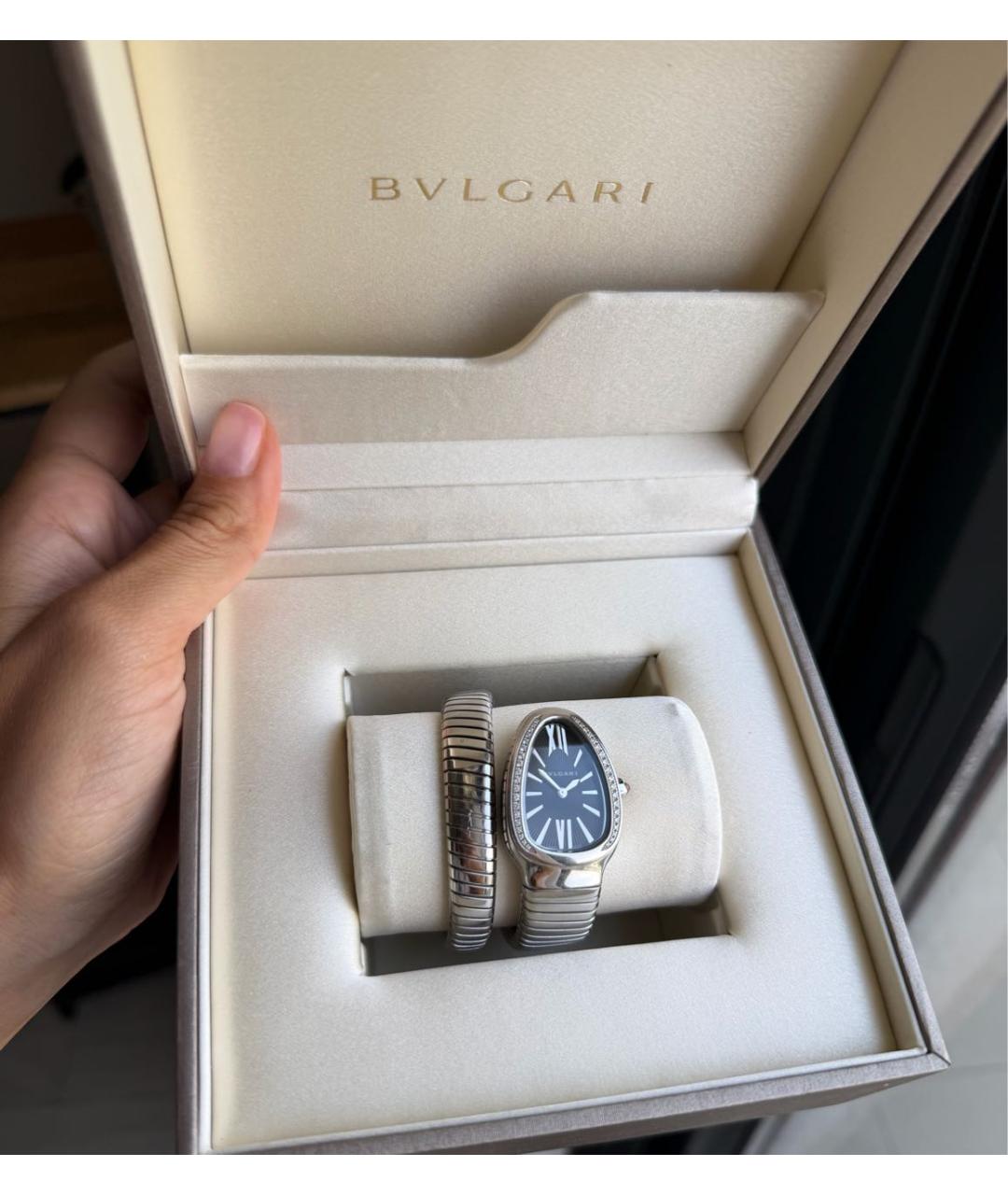 BVLGARI Серебряные часы, фото 5
