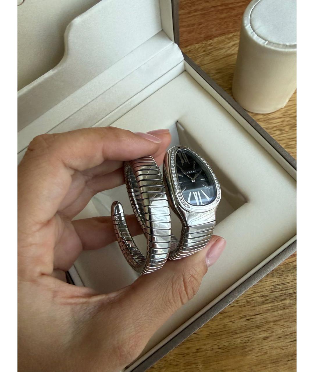 BVLGARI Серебряные часы, фото 4