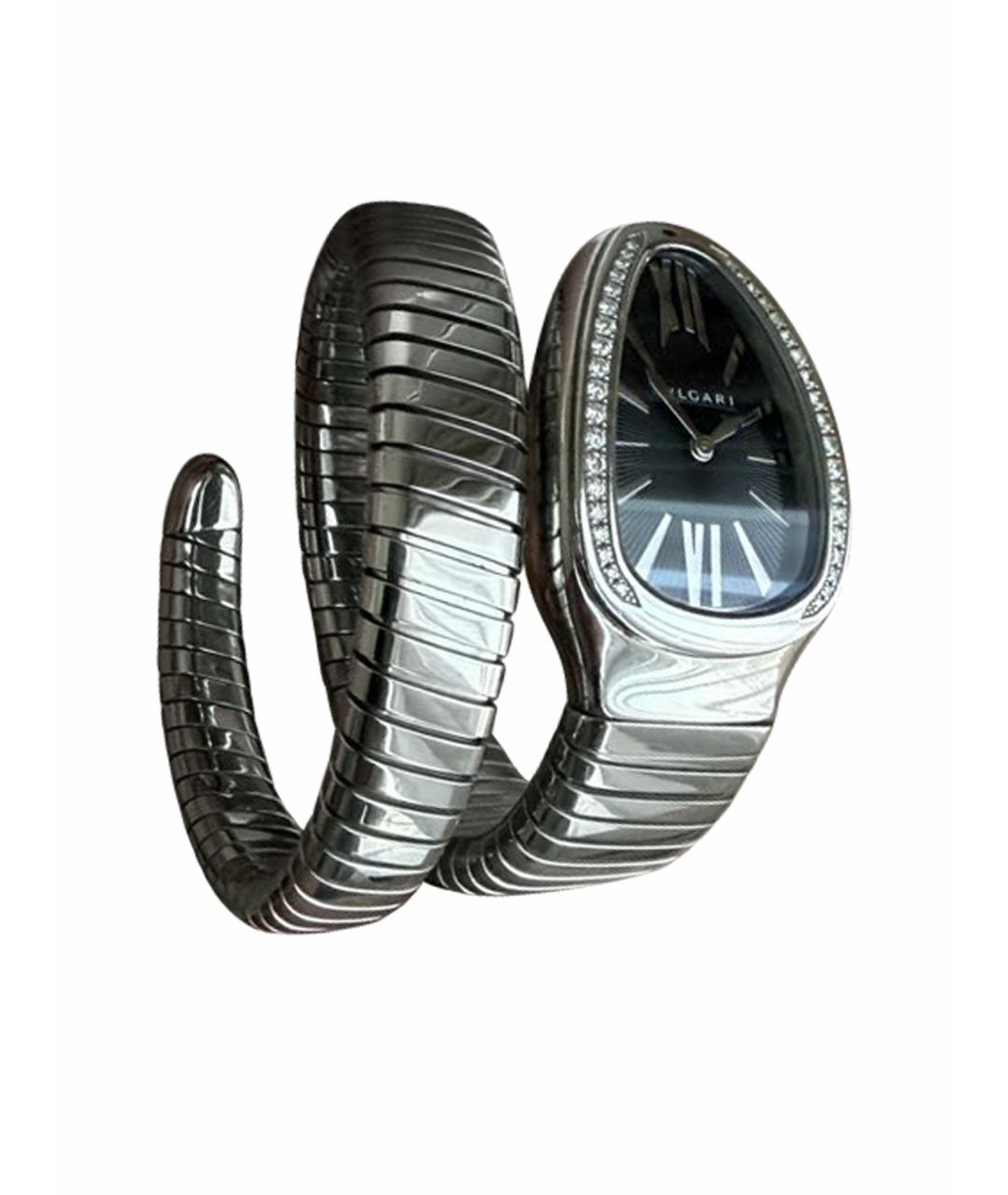 BVLGARI Серебряные часы, фото 1