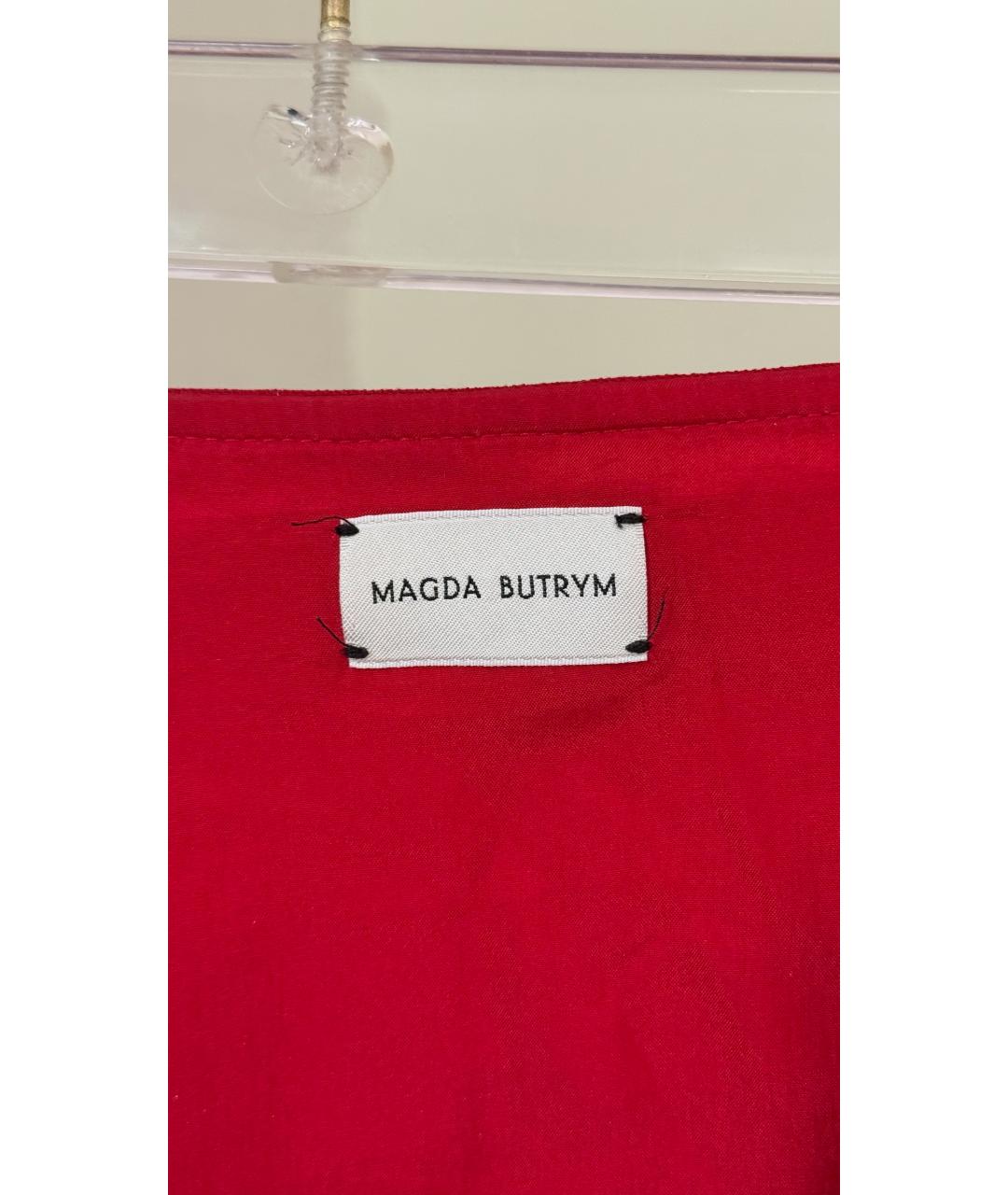 MAGDA BUTRYM Красная юбка мини, фото 7