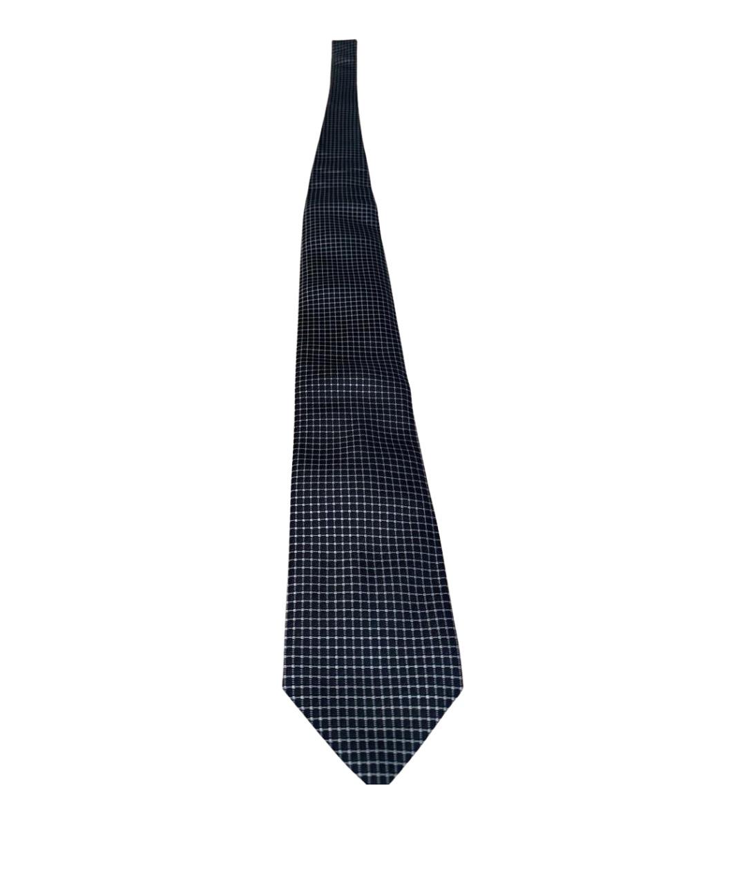 ERMENEGILDO ZEGNA XXX Синий шелковый галстук, фото 1
