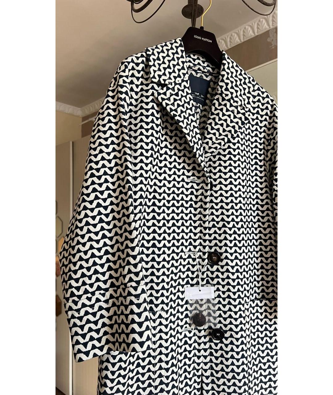'S MAX MARA Черное хлопковое пальто, фото 2