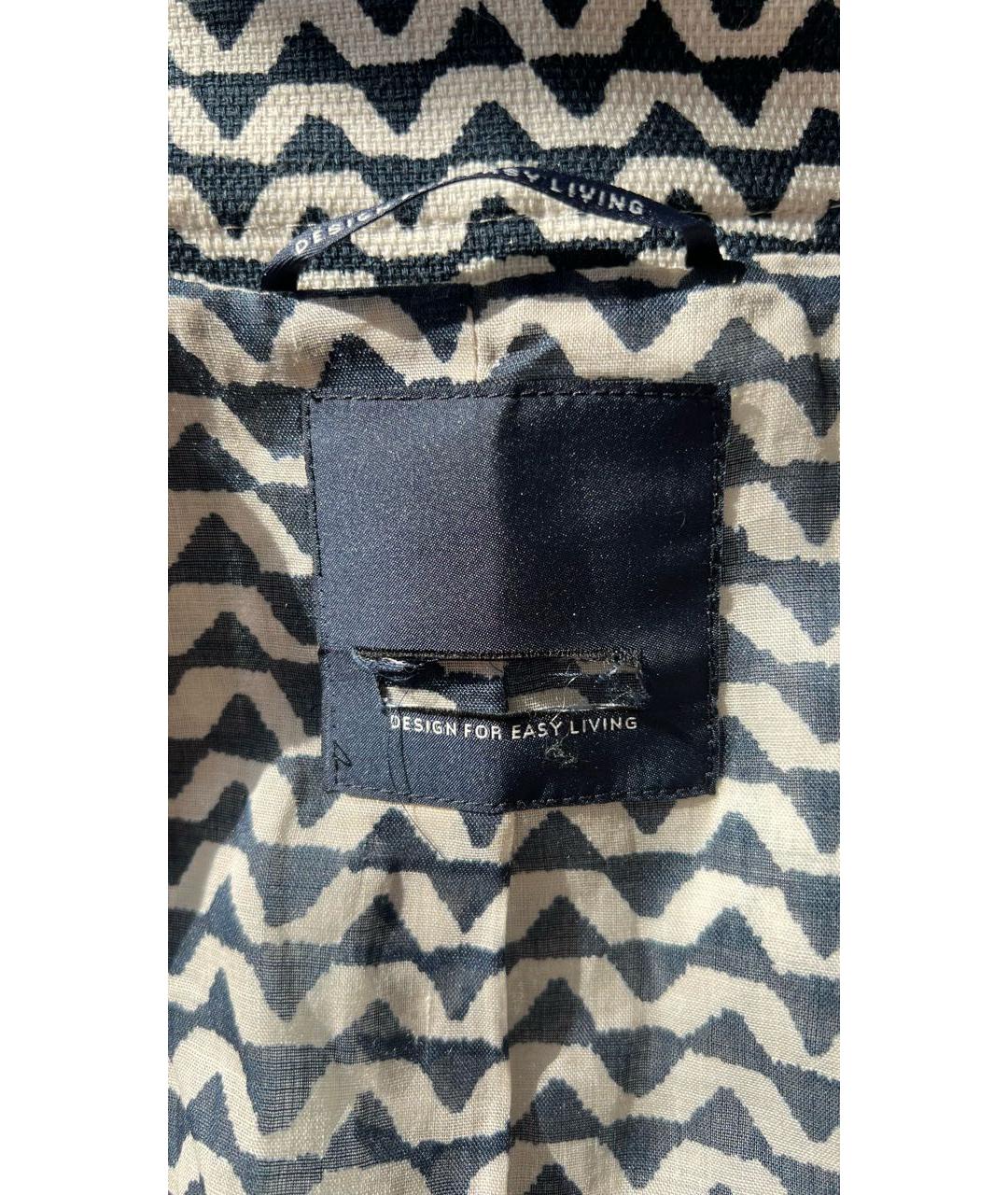 'S MAX MARA Черное хлопковое пальто, фото 7