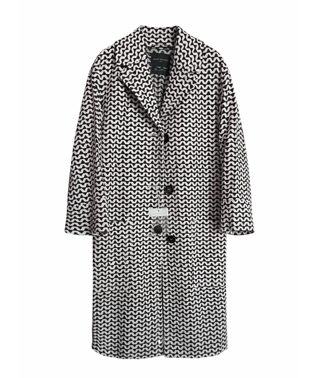 'S MAX MARA Черное хлопковое пальто, фото 1
