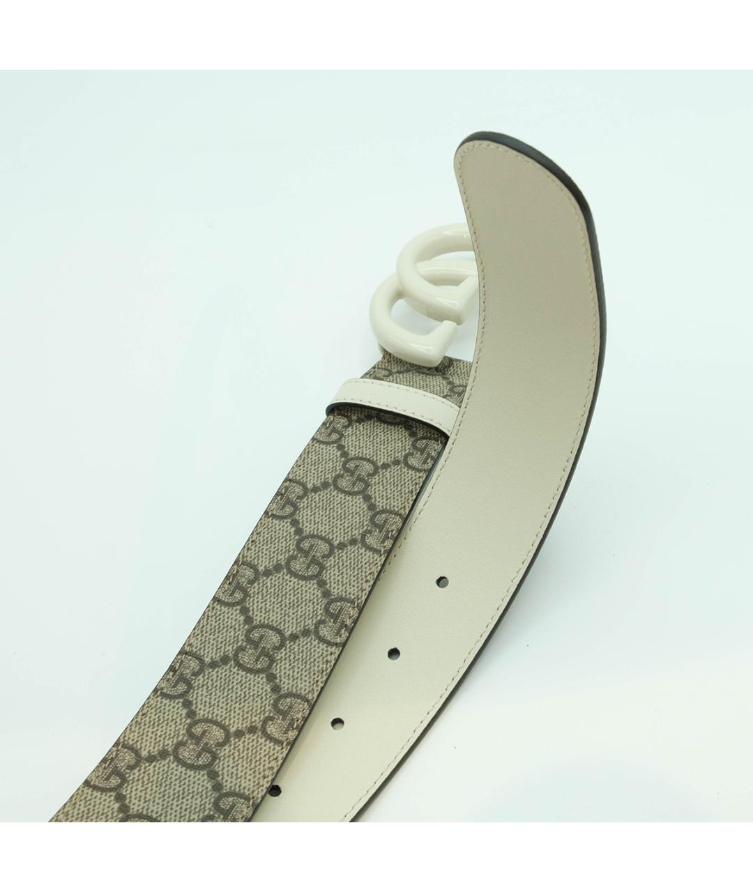 GUCCI Бежевый ремень, фото 5