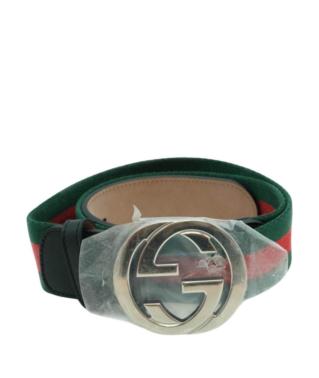 GUCCI Зеленый ремень, фото 1