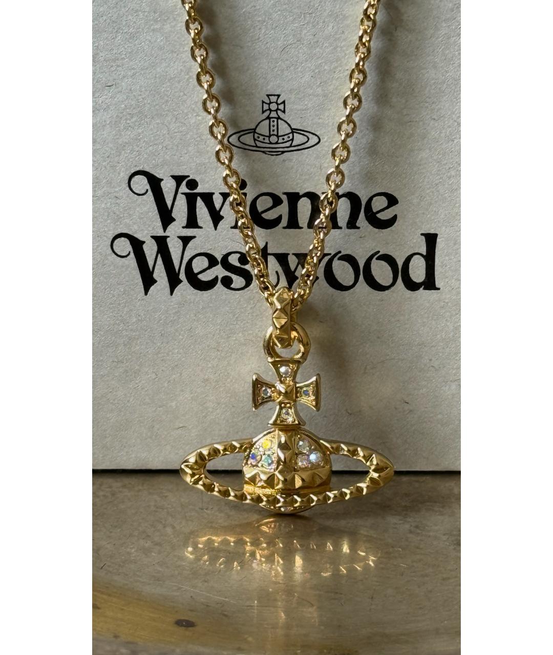 VIVIENNE WESTWOOD Золотая подвеска, фото 5