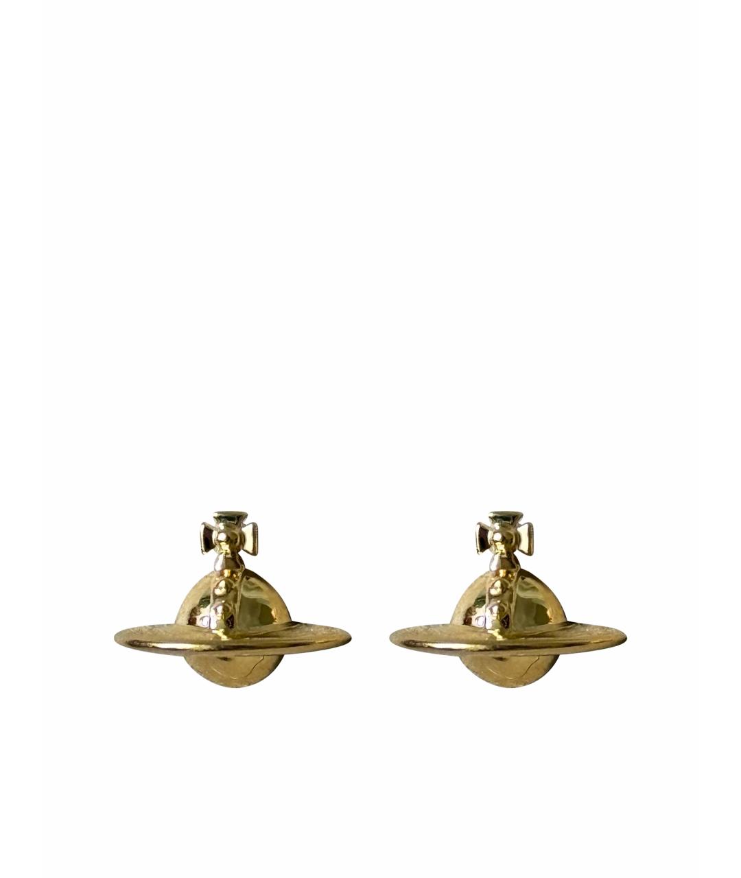 VIVIENNE WESTWOOD Золотые серьги, фото 1