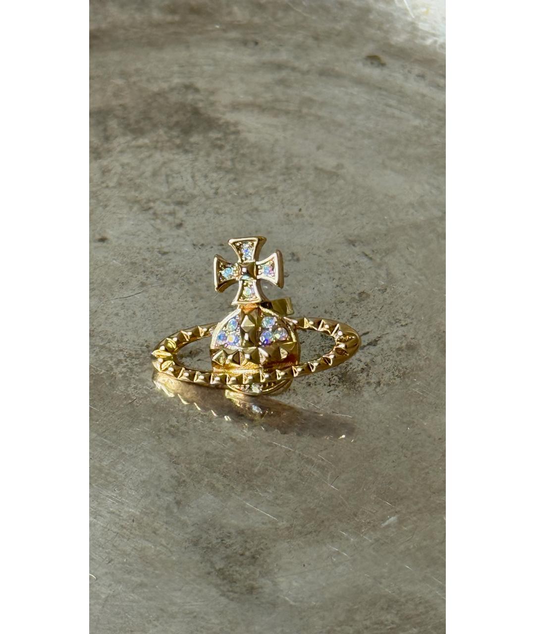 VIVIENNE WESTWOOD Золотые серьги, фото 2
