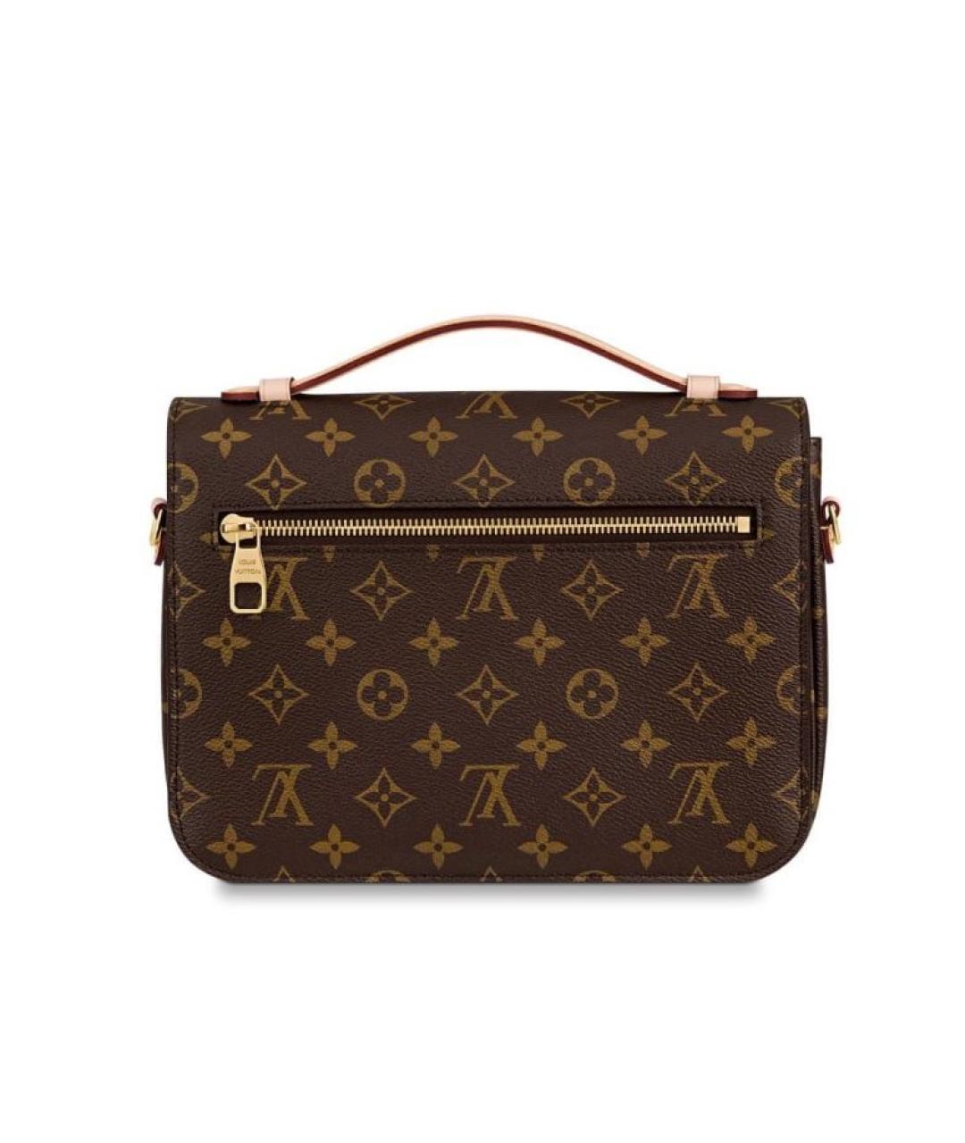 LOUIS VUITTON Коричневая сумка через плечо, фото 3