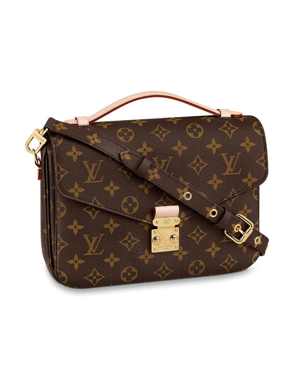 LOUIS VUITTON Коричневая сумка через плечо, фото 10