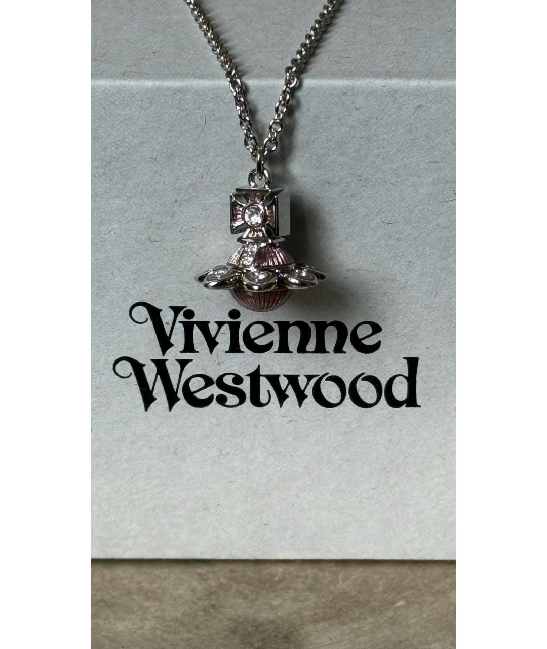 VIVIENNE WESTWOOD Серебряная подвеска, фото 3