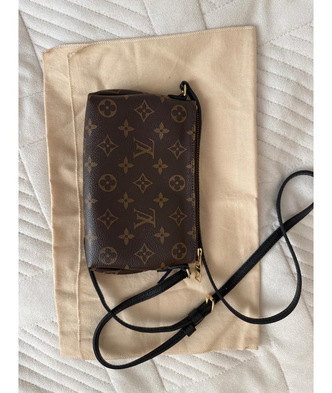 LOUIS VUITTON Коричневая сумка через плечо, фото 3