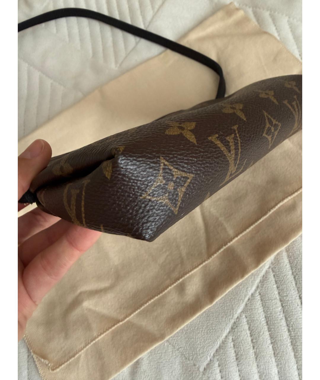 LOUIS VUITTON Коричневая сумка через плечо, фото 6