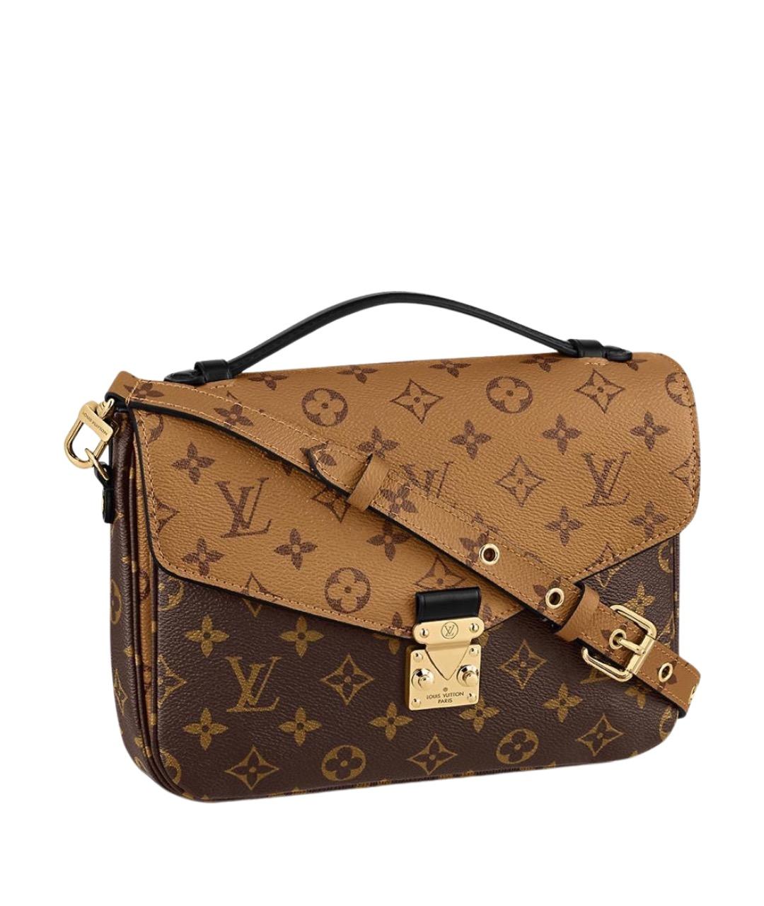 LOUIS VUITTON Коричневая сумка через плечо, фото 1