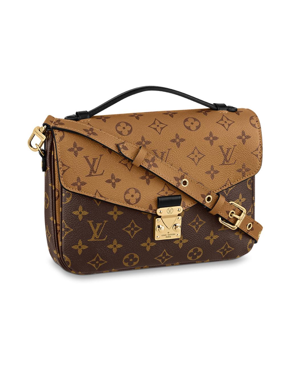 LOUIS VUITTON Коричневая сумка через плечо, фото 8