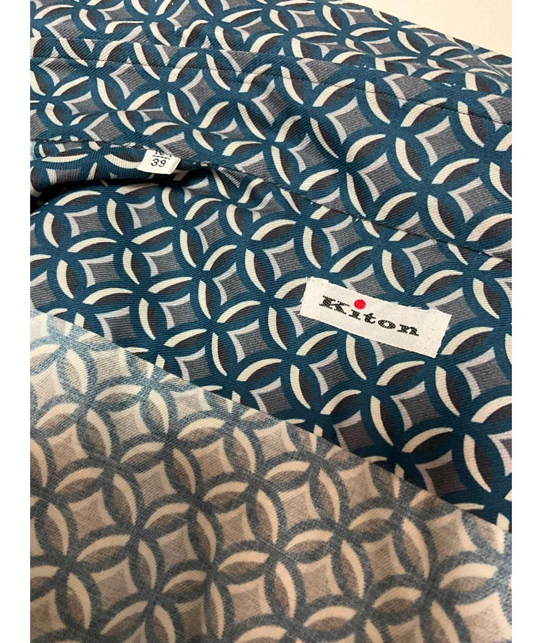 KITON Мульти хлопковая кэжуал рубашка, фото 4