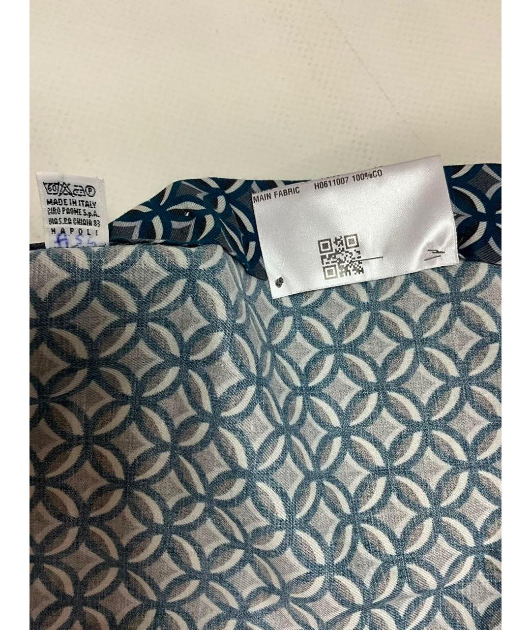 KITON Мульти хлопковая кэжуал рубашка, фото 6