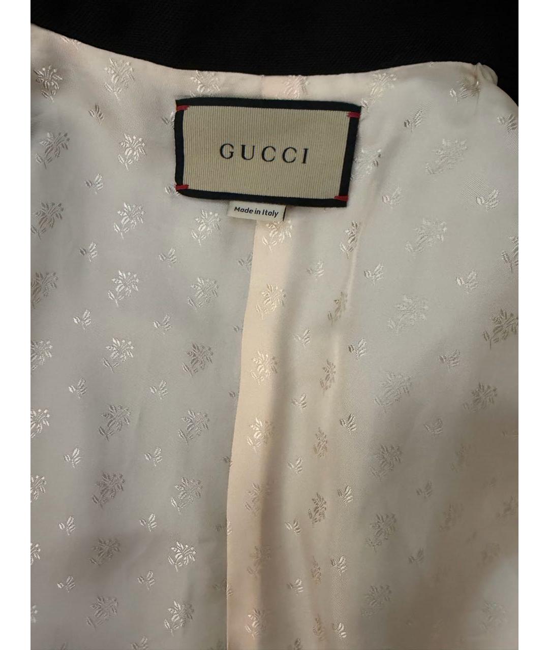 GUCCI Черный костюм с юбками, фото 7