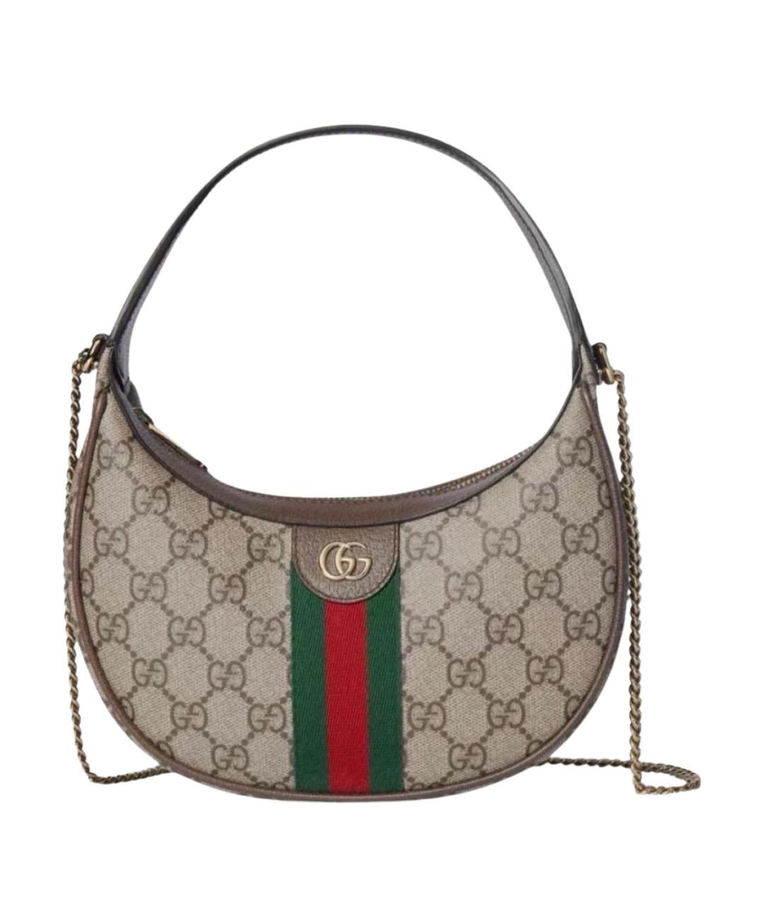GUCCI Бежевая сумка через плечо, фото 1