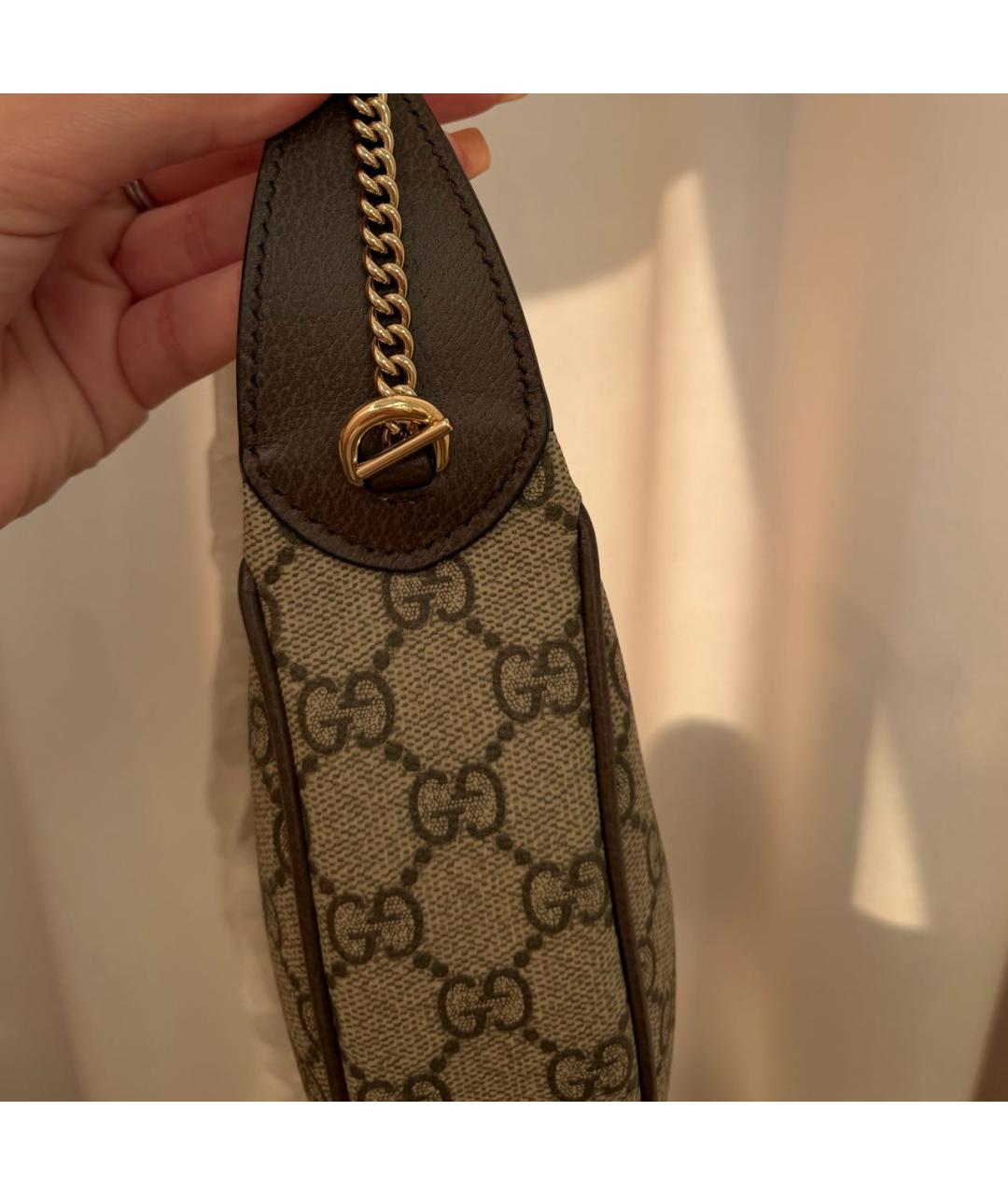GUCCI Бежевая сумка через плечо, фото 6