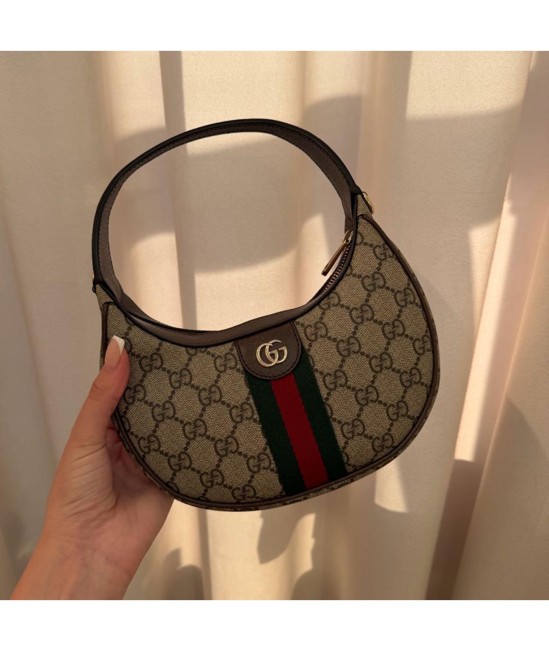 GUCCI Бежевая сумка через плечо, фото 4