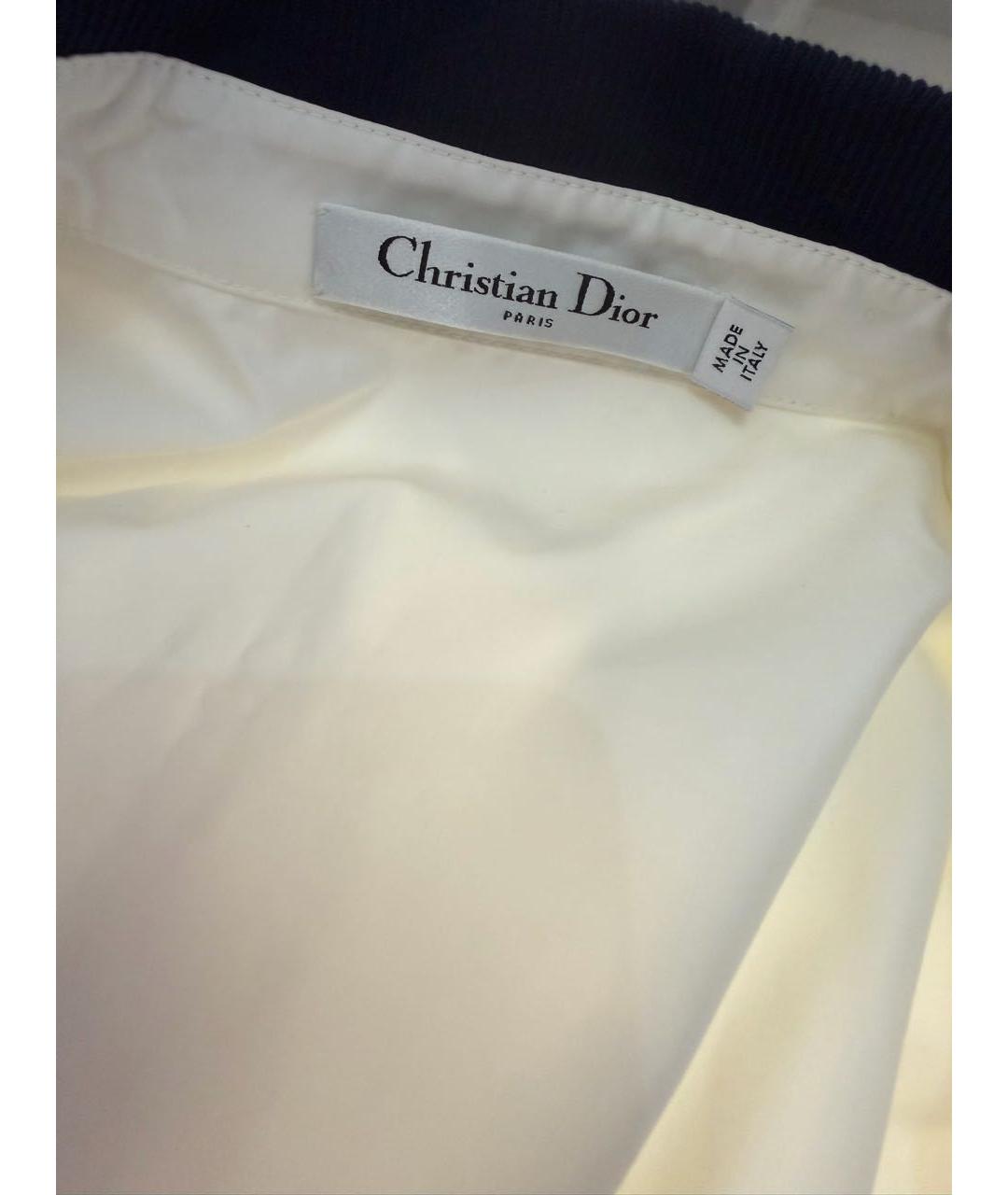 CHRISTIAN DIOR Белая хлопковая рубашка, фото 6