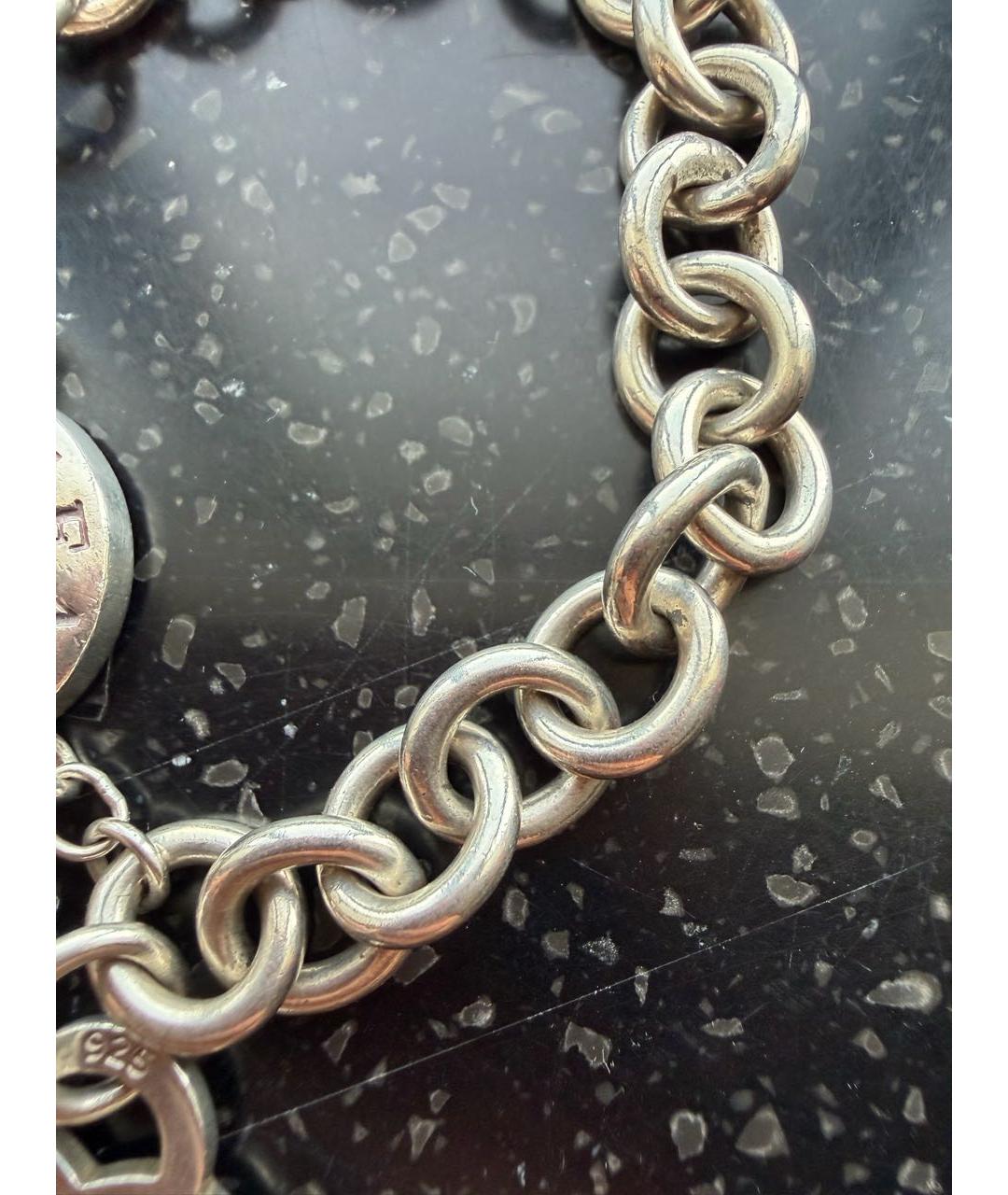 TIFFANY&CO Серебряный серебряный браслет, фото 6