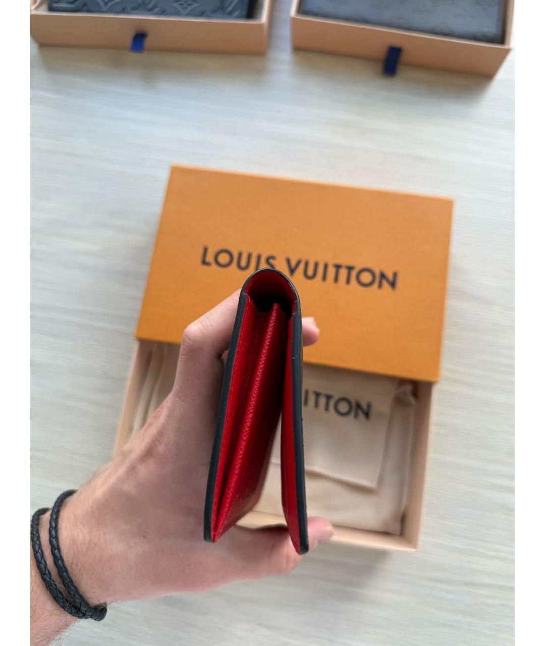 LOUIS VUITTON Черный кошелек, фото 4