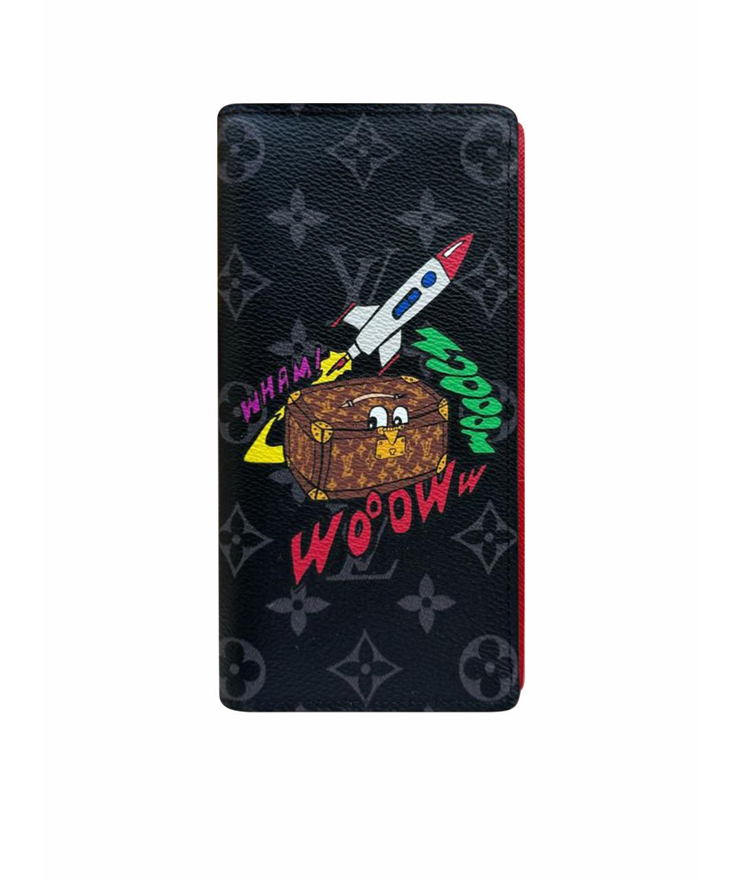 LOUIS VUITTON Черный кошелек, фото 1