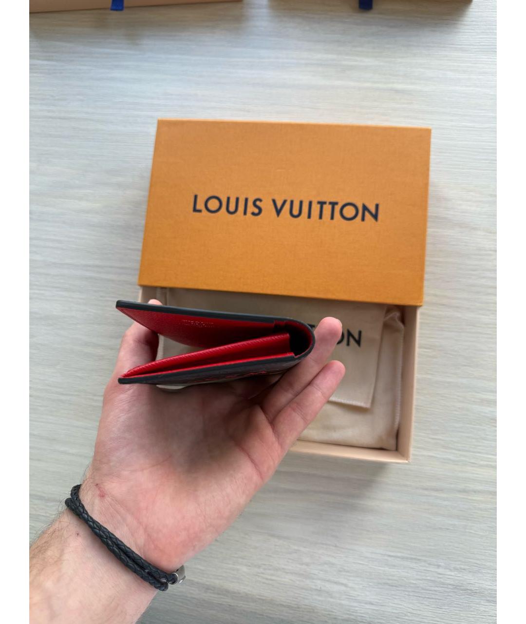 LOUIS VUITTON Черный кошелек, фото 5