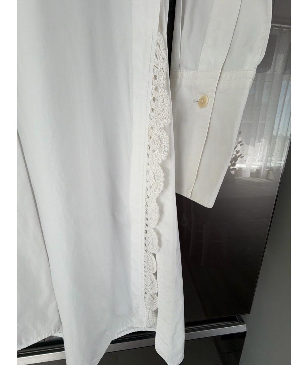 ISABEL MARANT Белая хлопковая рубашка, фото 4