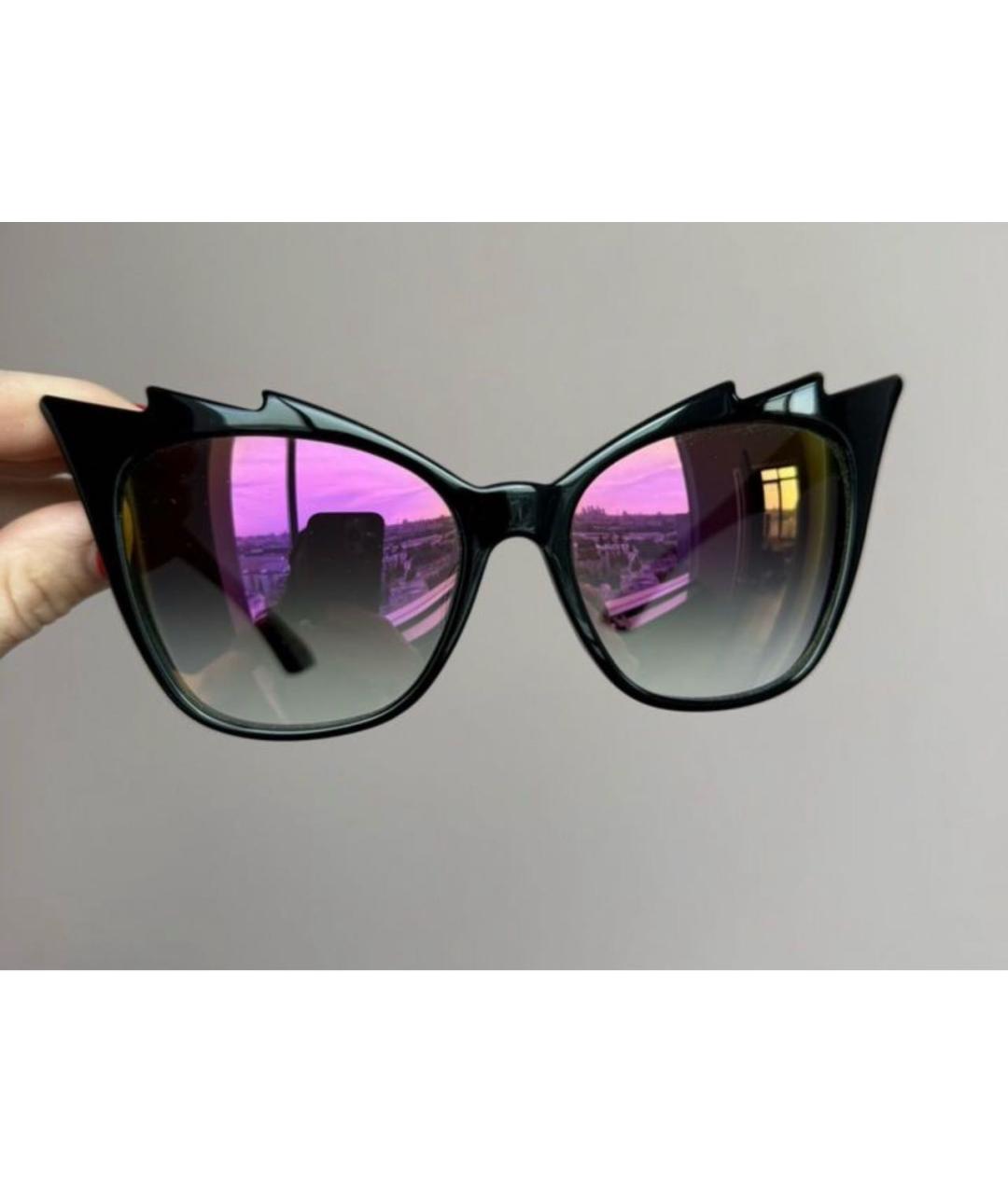 DITA Черные пластиковые солнцезащитные очки, фото 5