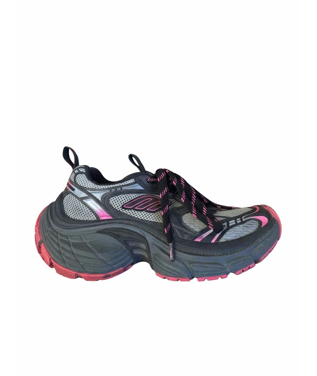 BALENCIAGA Серые кроссовки, фото 1